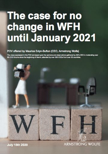 The case for no change in WFH until January 2021