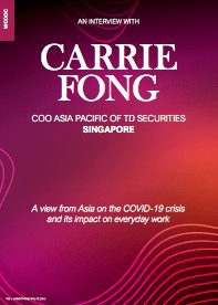 CARRIE FONG COO ASIA PACIFIC OF TD SECURITIES SINGAPORE
