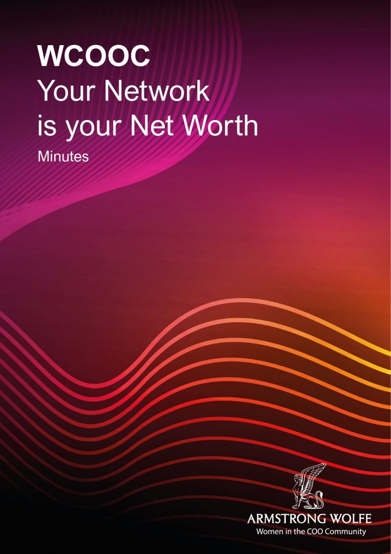 Your Net Work is your Net Worth