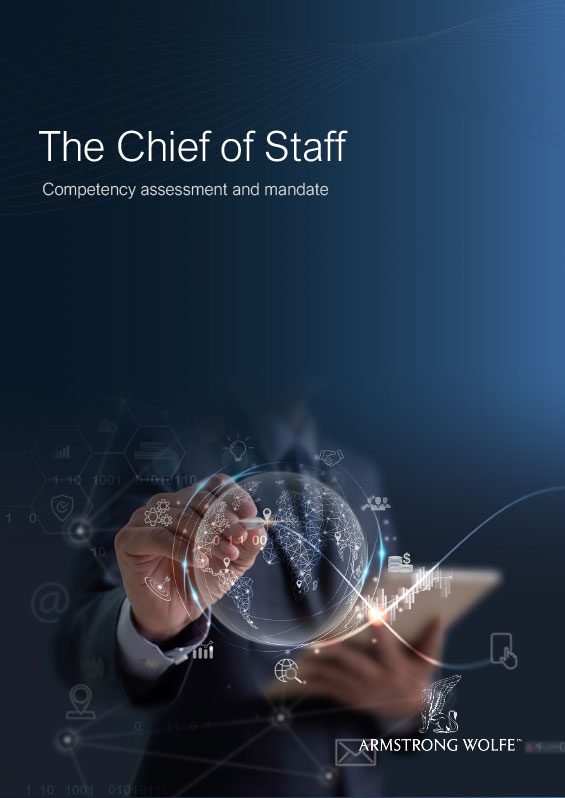 The Chief of Staff – Competency assessment and mandate