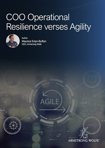 The COO, Agile and Operational Resilience